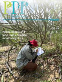 Front cover of the special edition of the Plants and People newsletter featuring the work of DryFlor